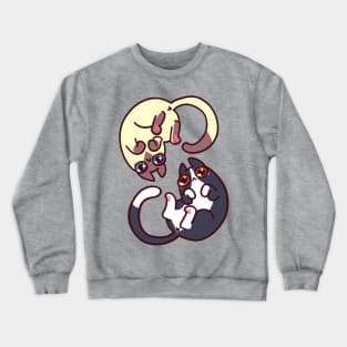 Twirly Kitties Crewneck Sweatshirt